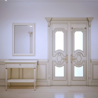 Provence tarzı salıncak kapı