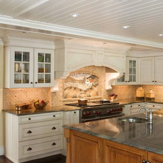 Soffitto in PVC in cucina