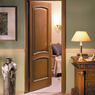 Porte stratifiée de style classique
