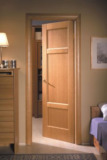 Porte de chambre stratifiée