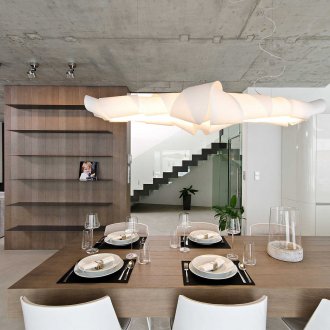 Beton yemek odası tavan