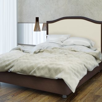 Brown bed