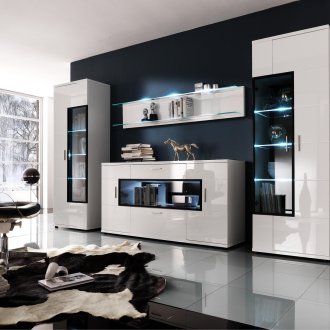 Glänzendes Wohnzimmer aus MDF