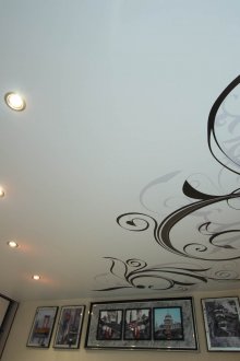 Soffitto teso stampato