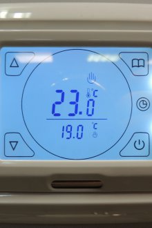 Touch-Thermostat für Fußbodenheizung
