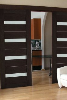 Porta interna MDF wengè