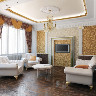 Soffitto classico a Krusciov