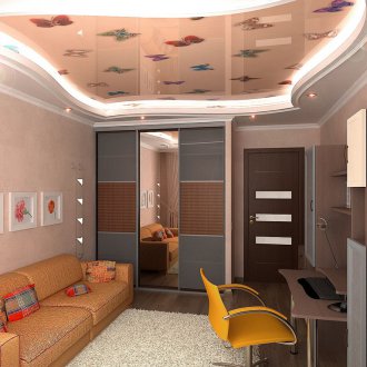Il soffitto di Krusciov con una foto