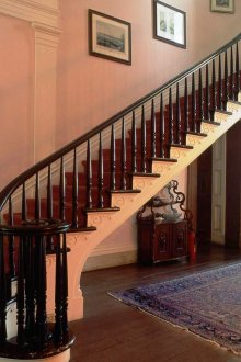 Classic reinforced concrete staircase