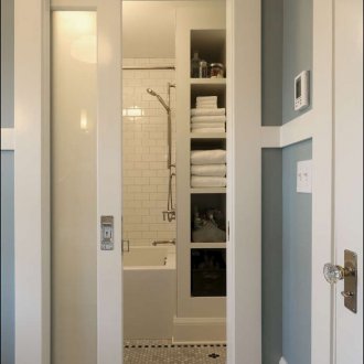Sliding door for a summer residence