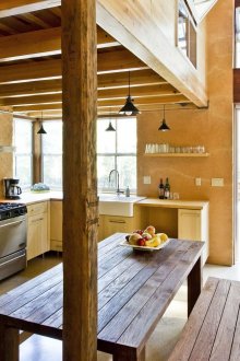 Modern rustic kitchen