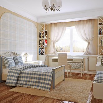 Provence style bedroom