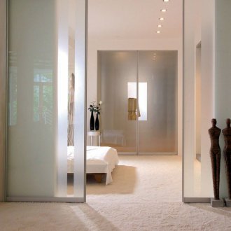 Hinged sliding door