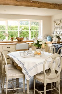 Rustic stone kitchen
