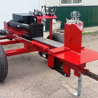 Splitter accionado por tractor