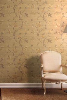Fondo de pantalla sin costuras con un patrón floral