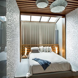 Camera da letto in stile giapponese