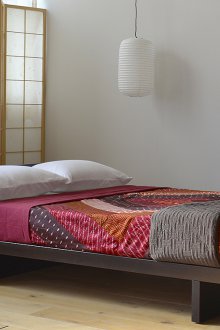 Tessili nella camera da letto giapponese