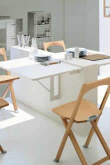 Aufklappbarer Tischtransformator