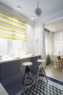 Pencerenin altında rahat bar