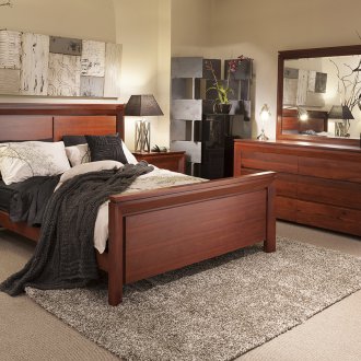 Mahagonimöbel für das Schlafzimmer