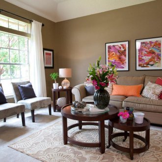 Sofa Brown Brown