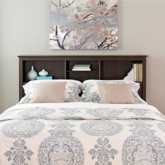 Headboard with shelf