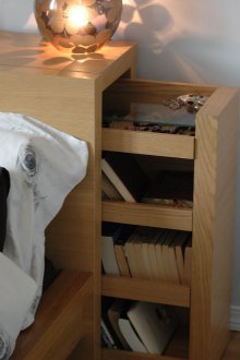 Bed with drawer