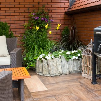 Küçük barbekü alanı