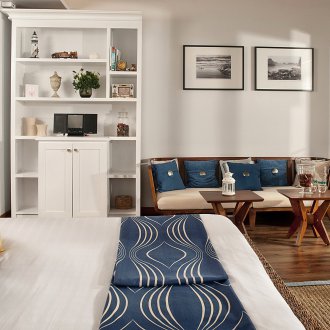 Wooden bedroom sofa