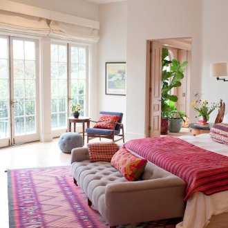 Sofa for the bedroom in the house