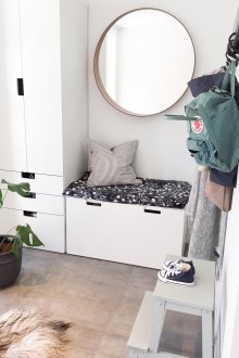 Sofa in the hallway