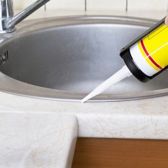 Σφραγιστικό σιλικόνης για νεροχύτη