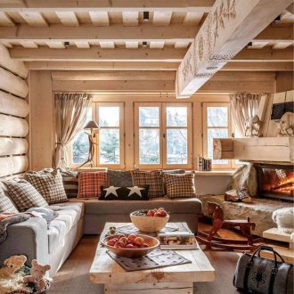 Country style curtains