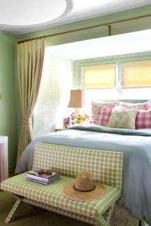Green curtains for summer cottages
