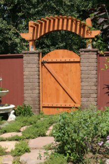 Pergola ile verme kapıları