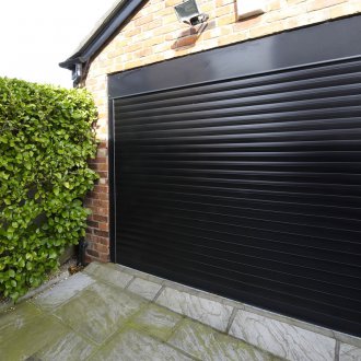 Black Gate Roller Shutter
