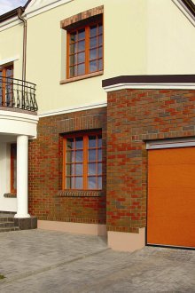 Brown roller shutter gates