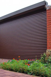 Roller shutter gates