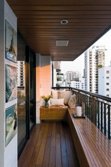 Black balcony door design