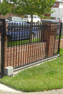 Forged console gate