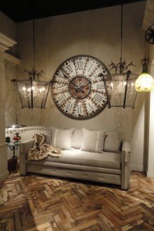 Abeto em parquet envelhecido