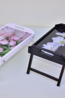 Plastik kahvaltı masası