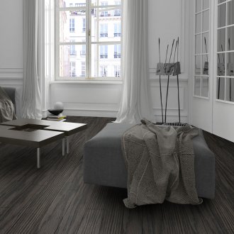 Stratifié noir néoclassique
