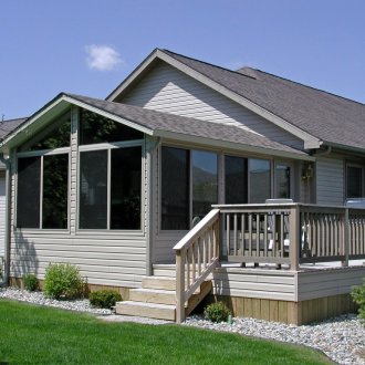 Gray ship siding