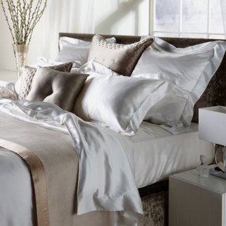 Silk double bedding