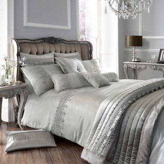 Silk lace bedding