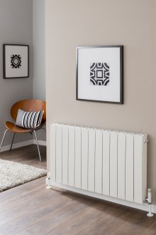 Floor aluminum radiator
