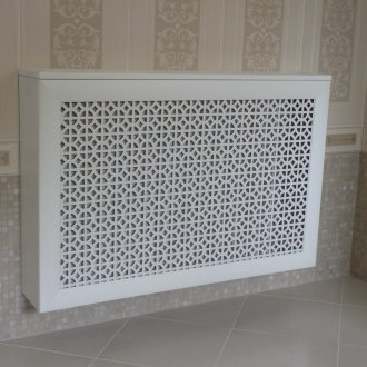Aluminum radiator with grille