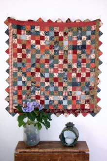 Tappeto da parete in stile patchwork